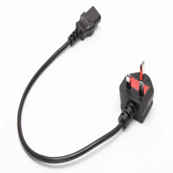 3 Pin 1M 1.2M 1.5M 1.8M 3M Uk C13 Extension Power Cords Home Appliance Power Cable for Computer Laptop