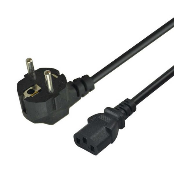 High Quality 2 Pin Ac European Power Plug Cable Wholesale Eu Ac Power Cord for Computer