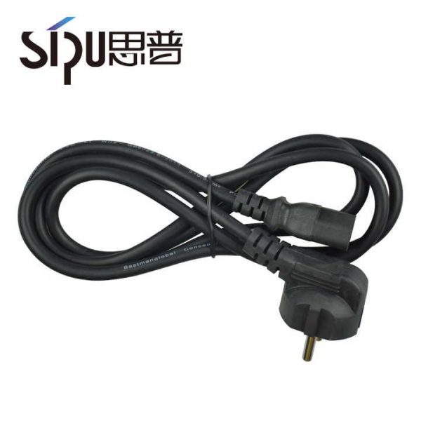 High Quality 2 Pin Ac European Power Plug Cable Wholesale Eu Ac Power Cord for Computer