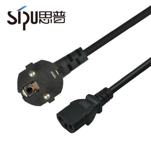 High Quality 2 Pin Ac European Power Plug Cable Wholesale Eu Ac Power Cord for Computer