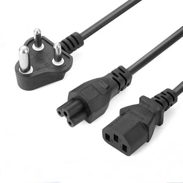 3 Core India Small South Africa Specification Power Cord Plug to Locking C13 Power Cord Home Appliance Cable