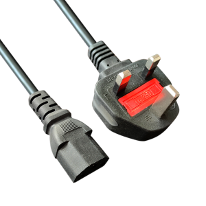 3 Pin Pure Copper 1M 1.2M 1.5M 1.8M 3M UK C13 Extension Power Cords 3ft 4ft 5ft 6ft 10ft Home Appliance Power Cable