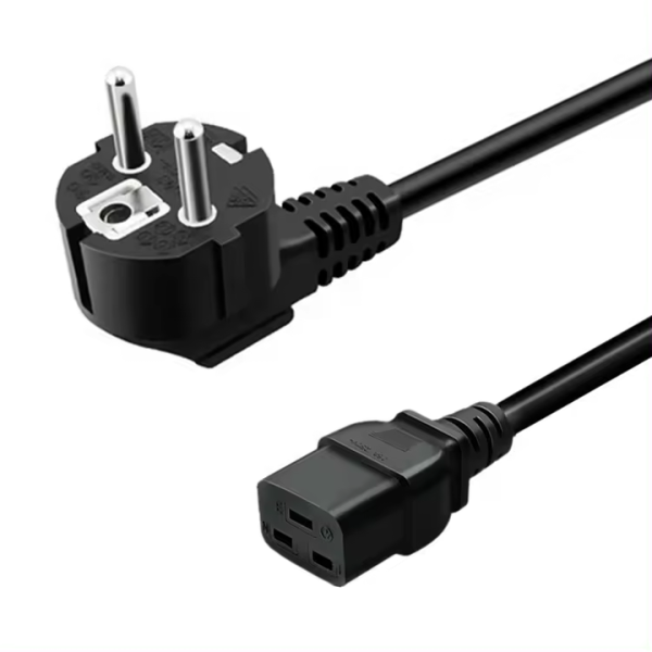 1.5mm2 1.0mm2 Germany French Korea C19 Connector Korea KC Standard Copper Power Cord Extension Cords With Insulation Protection