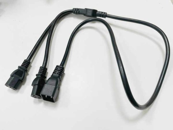 Power Cord IEC C14 to C13 Extension Cable Power Cords for Home Appliance