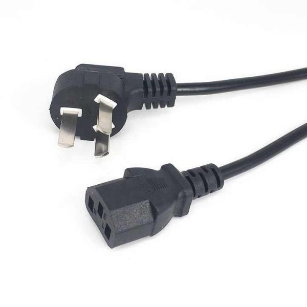 NEMA to IEC C13 3 Pin Power Cable 1.2m/3.9ft 10A 250V Extension Cord for Computer Monitor 3x0.75mm²