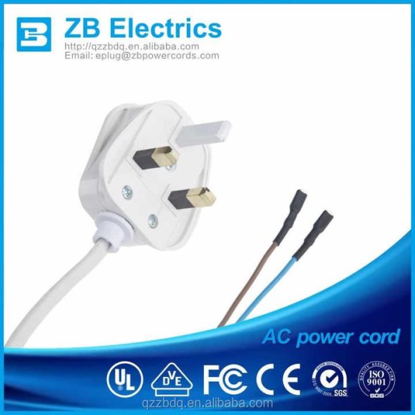 Us Eu Au Uk Plug Power Cord With Hand Switch,AC Cable UK Plug