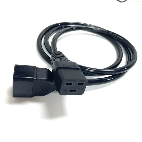 C19 to C20 Power Cord Three Cores Power Extension Cord IEC C20 Male to IEC C19 Female Power Cord for Home Appliance