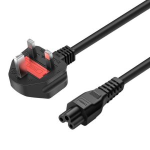 Cable Manufacturers Wholesale UK Power Cord Cable 3-Pin AC Extension for Desktop Laptop