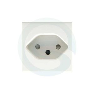 Swiss Standard Ceramic Wall Modular Sockets White Plastic PC Modular Switch Socket Power Supply Outlet Plugs & Sockets