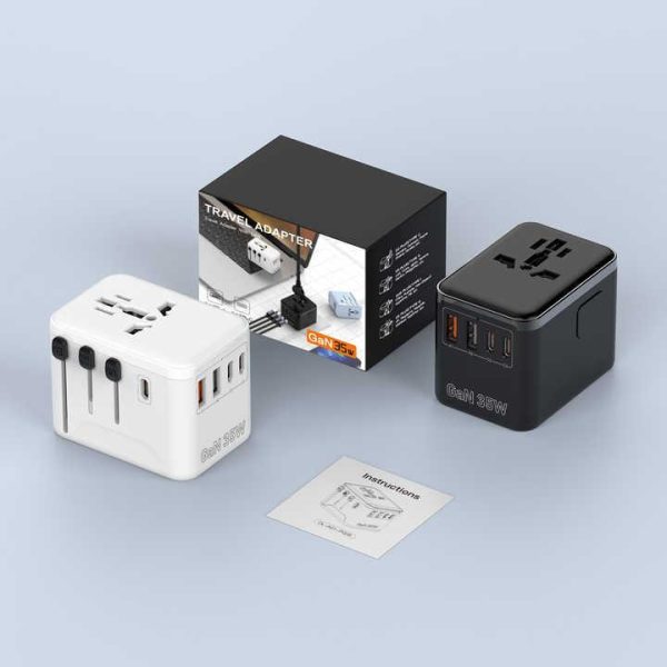 Electrical Plug Custom World International Universal Travel Adapter International Plug logo International Travel Power