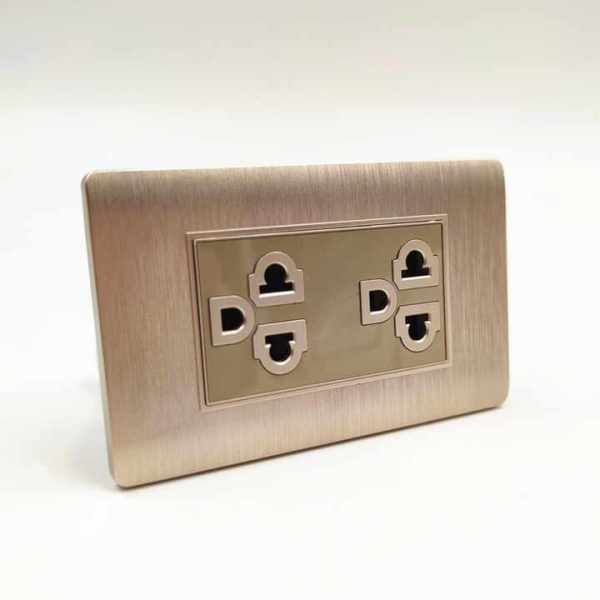 Energy-Efficient Wall Plugs Switches Source Factory Supply Universal Wall Switch Socket 220V