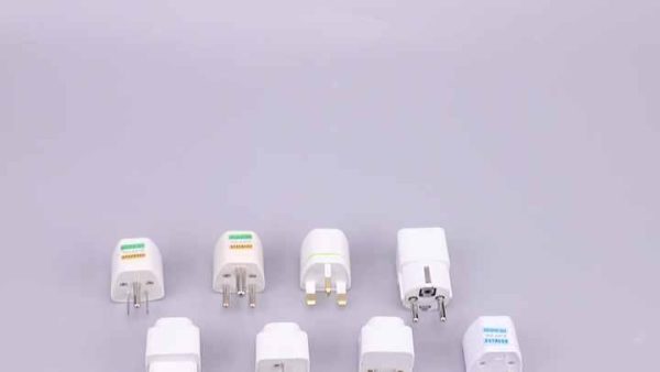 Universal Travel Adapter for Germany & France - 250V 10A Plug Converter with ABS Housing