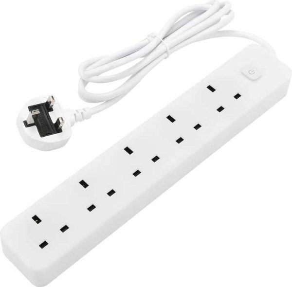 ODM OEM Universal Power Strip with EU/UK/US Plug Custom Plug Copper Wire Cable PP Extension Socket for Home and Office Use