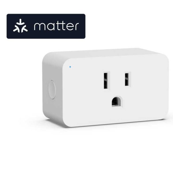 ETL FCC Matter Plug Siri Google Alexa Voice Control Smart Home Life WiFi Matter Smart Plug Remote Control Smart Socket Plug