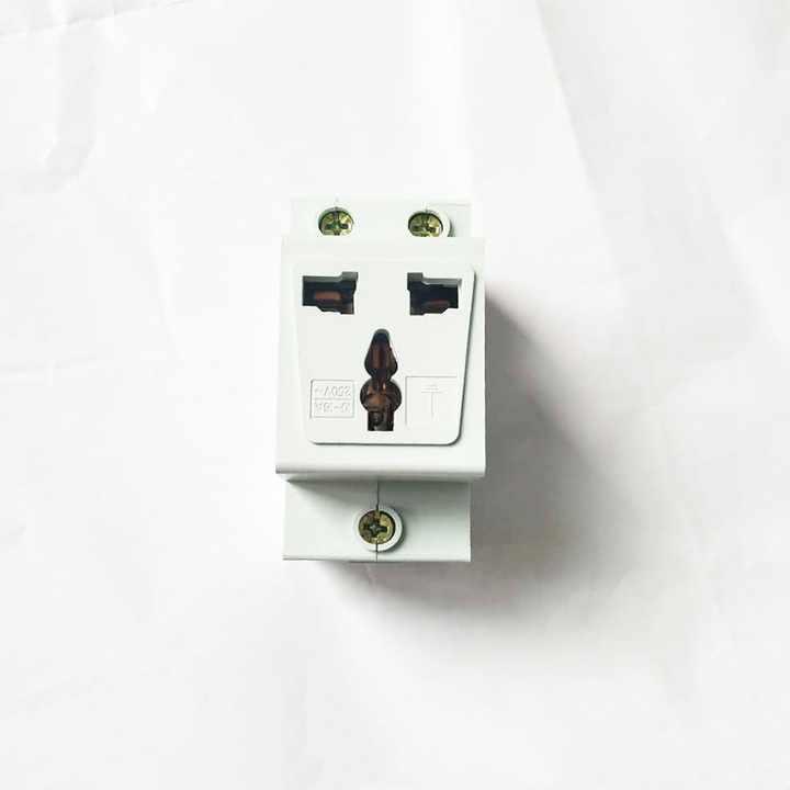 Hot Sale in China AC30 3pin Din Rail Modular Socket Universal Multi-fuction Plug Socket Electric Power Outlet 10A/16A Flame Reta