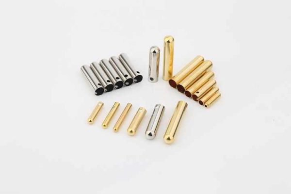 10A/16A 4.0 mm EU 2 Prong Brass Plug Insert EU Schuko Plug Insert 2 Pin Plug Insert Plastic VDE Standard for Home Appliances