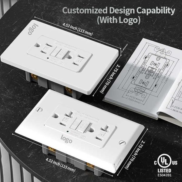 Wall Socket Usa ul Manufacturer Circuit Electrical Supplies Outdoor 15a 20 Amp Tamper Resistant 125v Wall Gfci Receptacle Outlet