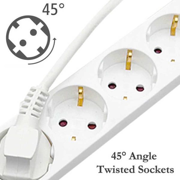 240V Outlet Muliple Socket Switch Plug Type Extension Cheap Best EU France Plug Protector Power Strip