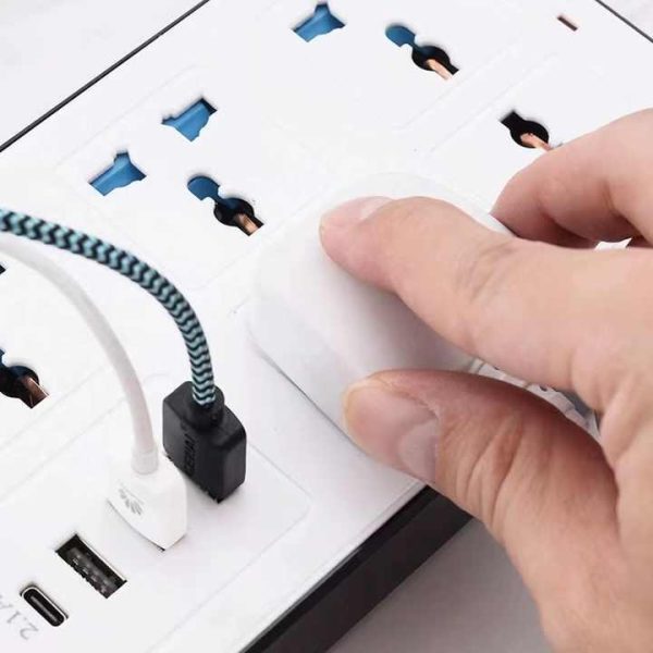 6 Way Socket Surge Protector Power Strip Extension Socket Uk Plug Power Extension Cord Power Cord for Home Application