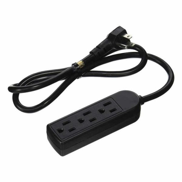 Factory Wholesale Competitive Price SJT 16AWG Usa 3 Outlet Travel Electrical Surge Protector Electrical Power Strip