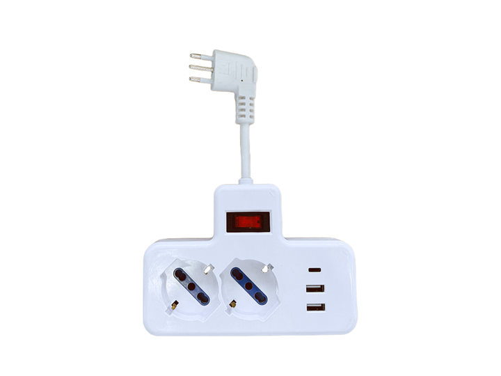 New Bedside Socket with Overload Switch protection Short Power Strip