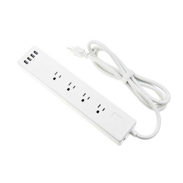 Wifi Smart Remote Control USB Power Strip Compatible with Alexa and Google Home