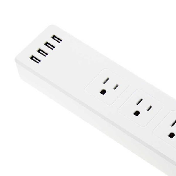 Wifi Smart Remote Control USB Power Strip Compatible with Alexa and Google Home