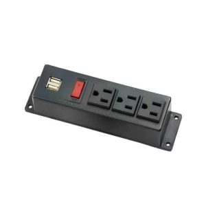 Factory Price Hot Selling US Model Recessed Power Strips Socket With Dual USB Premium Quality Product