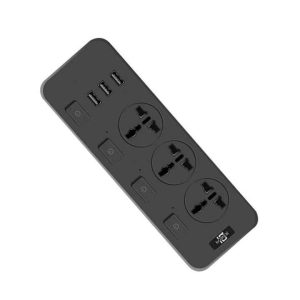 Factory Direct Sale 3/4/5/6 Outlets Germany Extension Socket Switched Electric Power Strip