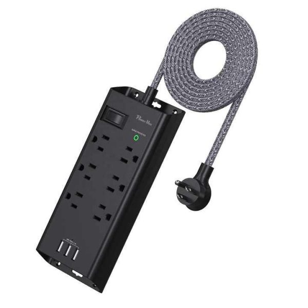 Factory ETL 5-Outlet Surge Protector Extension Power Strip