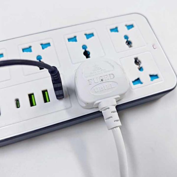 Multi Tap Universal Plug EU US UK Outlet Power Strip With 1.2m 2m Extension Cord AC Type C USB Port Charge Electrical Socket