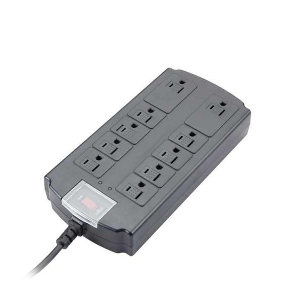 Smart Power Strip / Surge Protector with 10 Extension AC Socket