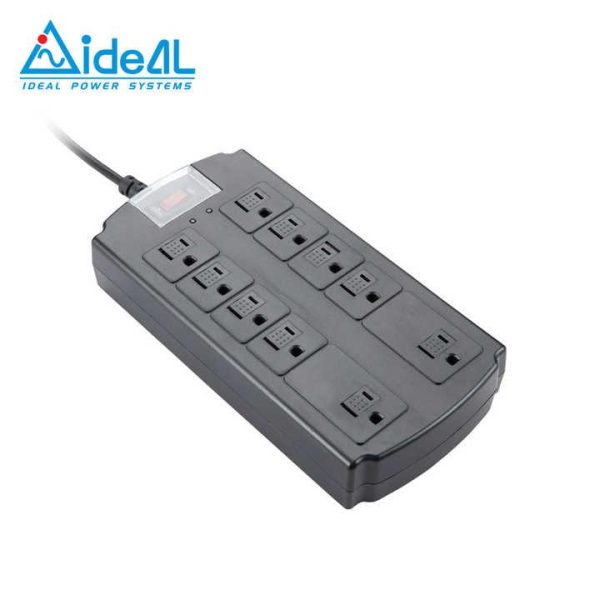 Smart Power Strip / Surge Protector with 10 Extension AC Socket