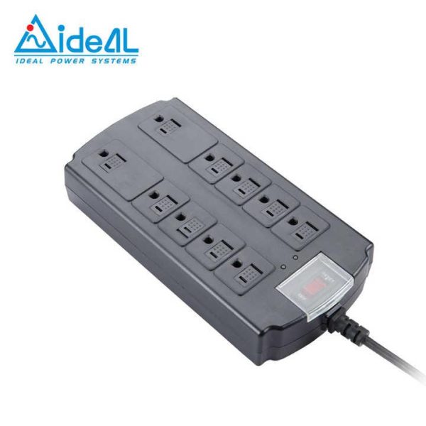 Smart Power Strip / Surge Protector with 10 Extension AC Socket