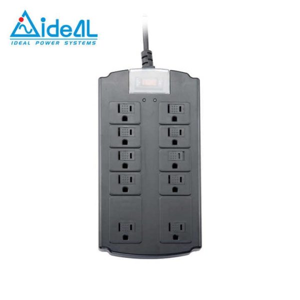 Smart Power Strip / Surge Protector with 10 Extension AC Socket