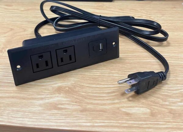 Factory Price Hidden US Standard Power Strips for Desk Table Sofa with Premium Quality