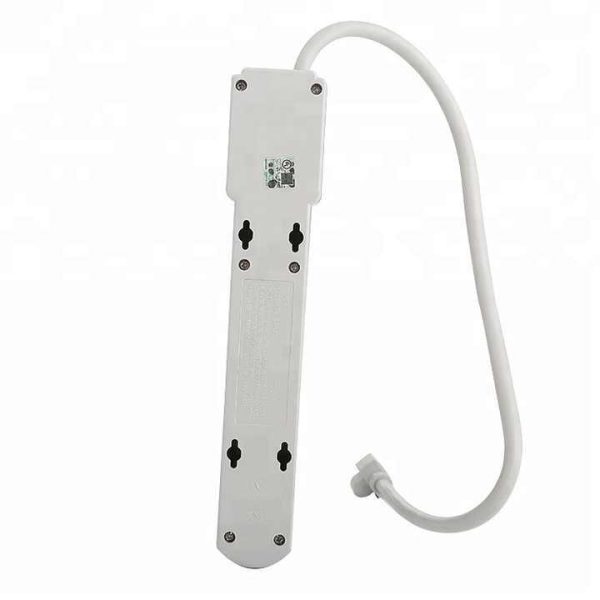 High Quality Extension Sockets American 6 Way Power Strips with 1.8 Meters Cord