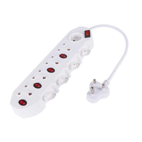 Popular South Africa Power Strip Independent Switch 4 Way Sockets and EU 5 Way Sockets