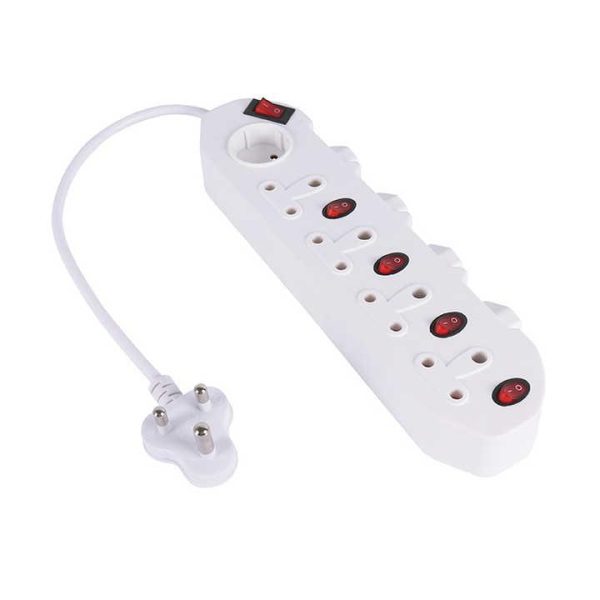 Popular South Africa Power Strip Independent Switch 4 Way Sockets and EU 5 Way Sockets