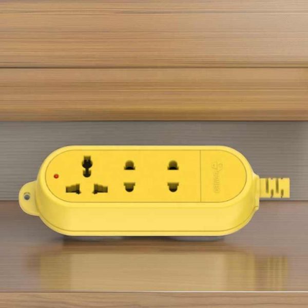 GONEO 4000W Surge Protector Unbreakable Power Strip Wireless Cable 3-Way 16A Electrical Socket 250V 3 AC Electrical Outlet