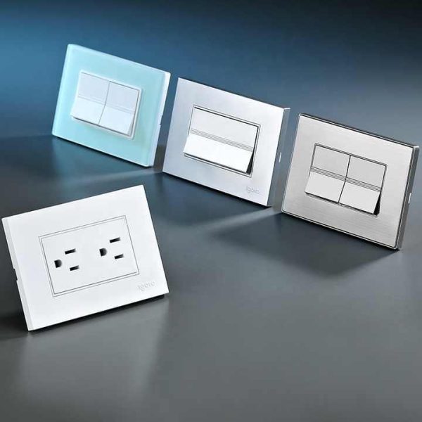 America Electrical 2 Gang 3 Gang Switch Light 2 Way Wall Switches Electrical Light Switch