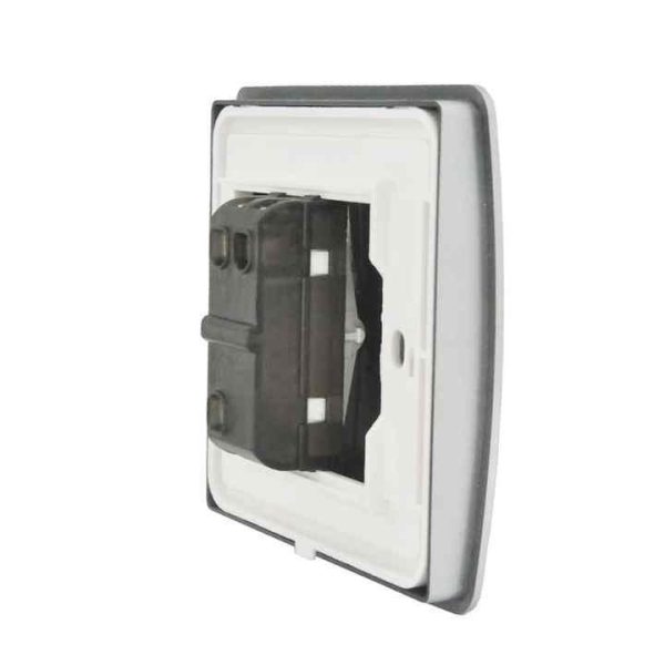 New Design 250V 10A 2 Gang 2 Way UK/EU Standard Push Button Wall Switches and Sockets Light Electric Switches for Home