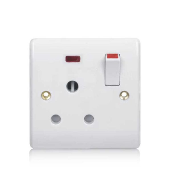 Factory Direct Wall Mounted Double Usb Electrical Switch Socket Outlet High Power Wall Mounted Switch Socket