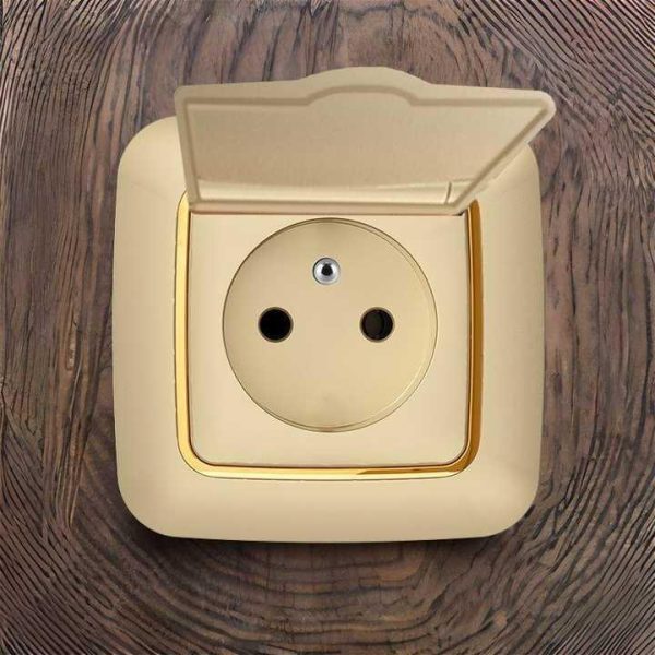 2024 High Quality EU Standard Household Electrical Switch Socket Wall Switch Home Light Switch