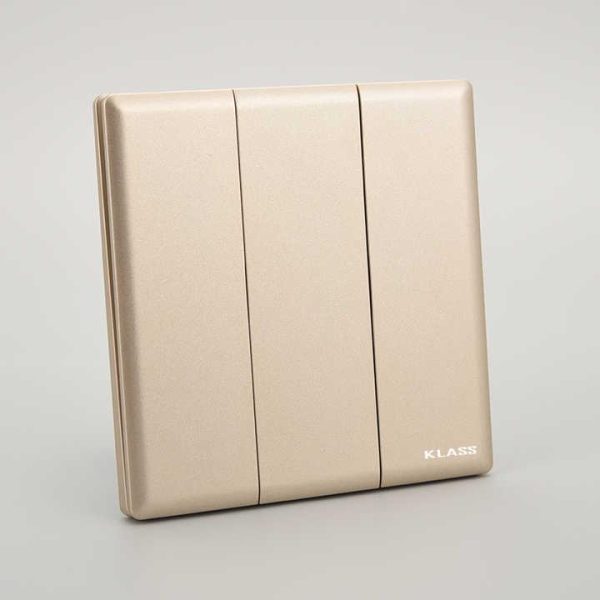 Modern New Model Wall Extra Thin Cover Plate Light Switches and Sockets UK Luxury