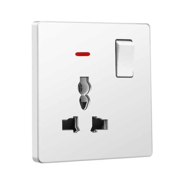 13a Multi-function Switched Socket With Neon Electrical Accessories Factory Wall Switch Socket