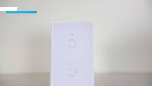 Universal 110V-240V Smart Touch Light Switch with WiFi & RF433, No Neutral Wire Required, 1-4 Gang Alexa-Compatible