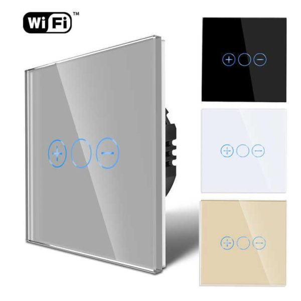 Bingoelec Retail WIFI RF433 Quality Low Price Smart Touch Dimmer Switch N&L for Store Sale Smart Home Wall Dimmer Switch