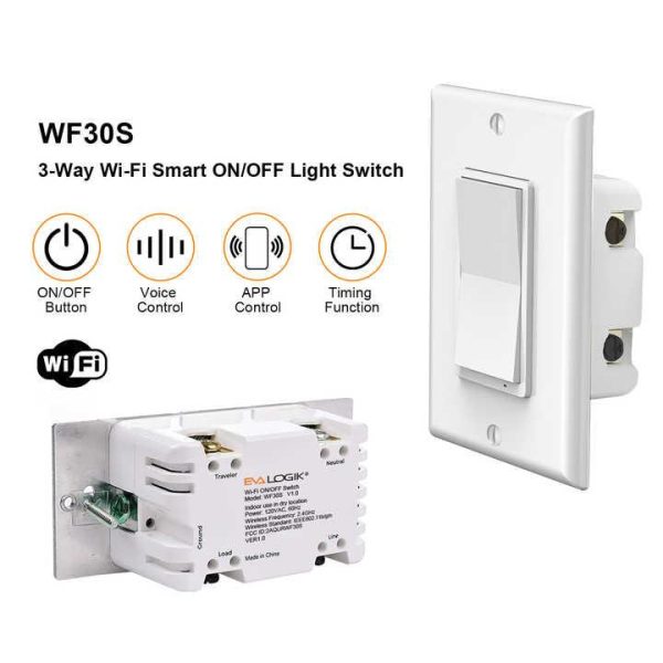 Factory Cheap Price Smart Light Switch Wall Mounted WiFi Phone App Control Alexa Google Home Smart Switch